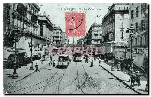 Marseille - La Cannebiere - Cartes postales