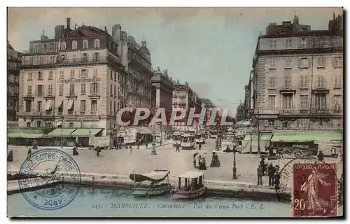 Marseille - La Cannebiere - Vue du Vieux Port - Cartes postales