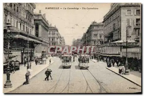 Marseille - La Cannebiere - Cartes postales