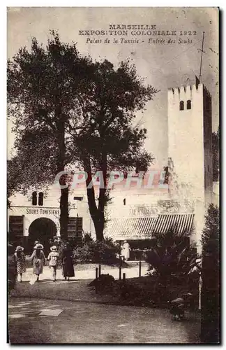 Marseille - Exposition Coloniale 1923 - Palais de la Tunisie - Afrique - Africa - Cartes postales