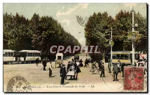 Marseille - Rond Point et Promenade du Prado - Cartes postales
