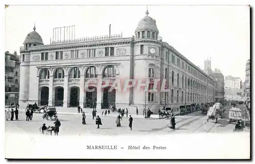 Marseille - Hotel des Postes - Ansichtskarte AK