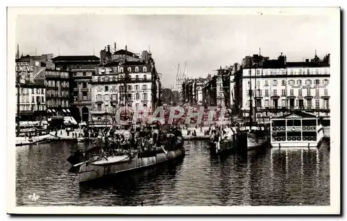 Marseille - La Canebiere - vue du Port - Cartes postales