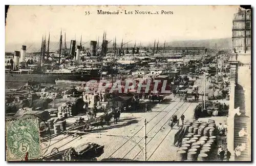 Marseille - Les Nouveaux Ports - Cartes postales