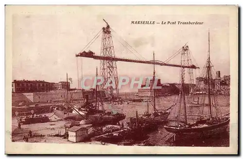 Marseille - Le Pont Transbordeur - Cartes postales