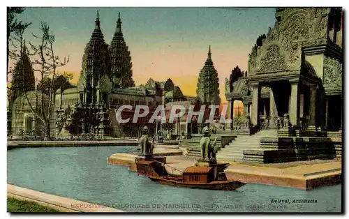 Marseille - Exposition Coloniale - Palais de l&#39Indo Chine - China - Cartes postales