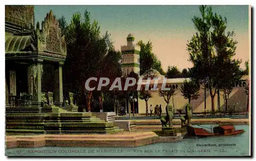 Marseille - Exposition Coloniale - Palais de l&#39Algerie - Algeria - Afrique - Africa - Cartes postales