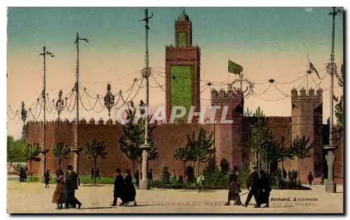 Marseille - Exposition Coloniale - Palais du Maroc - Afrique - Africa - Ansichtskarte AK