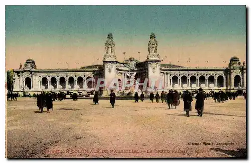 Marseille - Exposition Coloniale - Le Grand Palais - Cartes postales