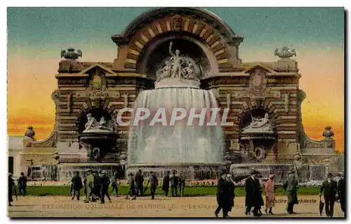 Marseille - Exposition Coloniale - Cartes postales