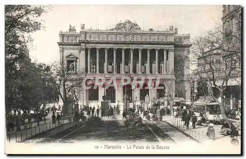 Marseille - Le Palais de la Bourse - Ansichtskarte AK