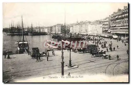 Marseille - Vue Generale du Port - Cartes postales