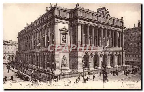 Marseille - La Bourse - Cartes postales