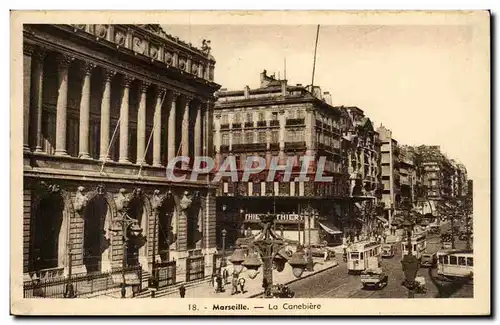 Marseille - La Cannebiere - Cartes postales