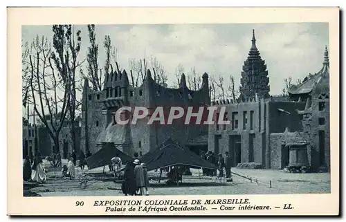 Marseille - Exposition Coloniale 1922 - L&#39Afrique Occidentale Cartes postales