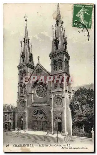 Charleville - L'Eglise - Cartes postales