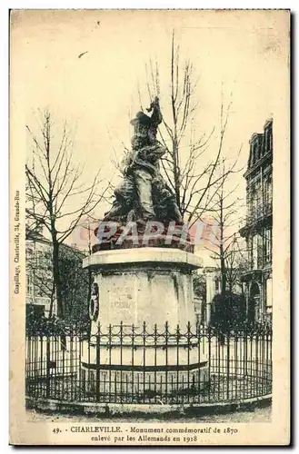 Charleville - Monument aux Morts - Ansichtskarte AK