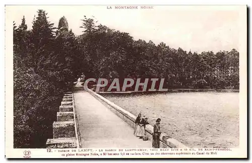 Lampy - Le Bassin de Pont Neuf a 19 km de Saint Ferreol - Cartes postales