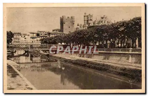 Narbonne - Le Canal de la Robine - Cartes postales