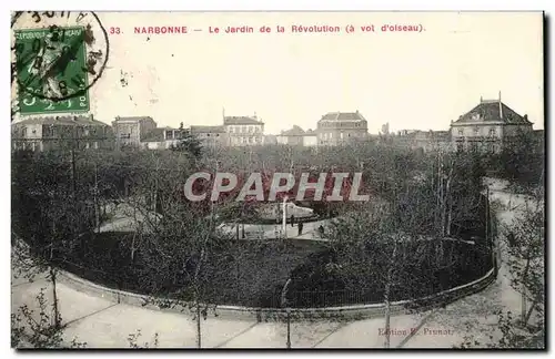 Narbonne - Le jardin de la Revolution - Cartes postales