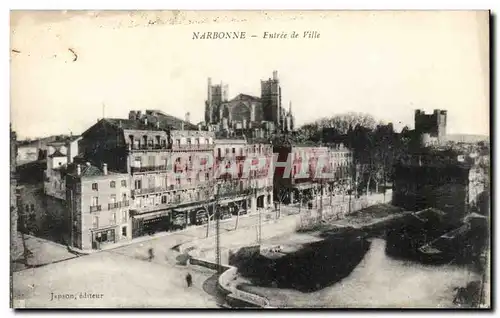 Narbonne - Entree de Ville - Ansichtskarte AK