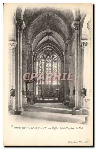 Carcassone - Eglise Saint Nazaire - Cartes postales