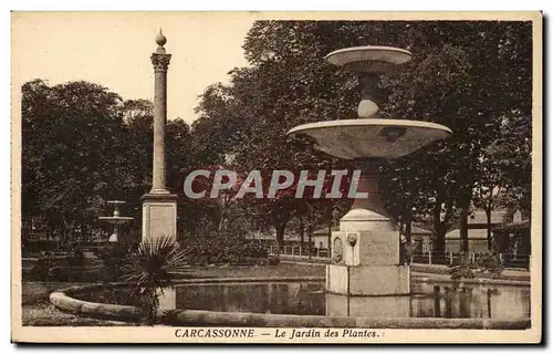 Carcassone - Le Jardin des Plantes - Ansichtskarte AK