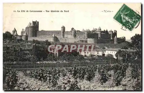 Carcassone - Vue Generale du Nord - Cartes postales