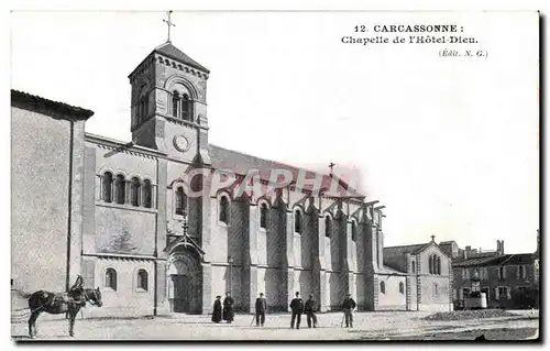 Carcassonne - Chapelle de l&#39Hotel Dieu - Cartes postales