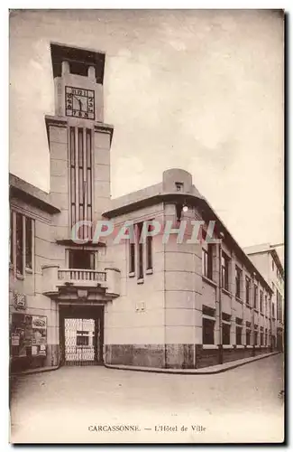 Carcassonne - L&#39Hotel de Ville - Cartes postales