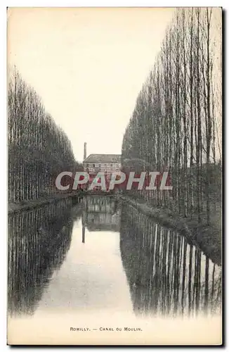 Romilly - Canal du Moulin - Cartes postales