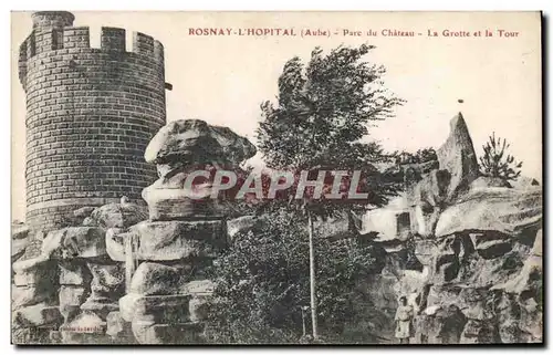 Rosnay L&#39Hopital - Parc du Chateau - Cartes postales