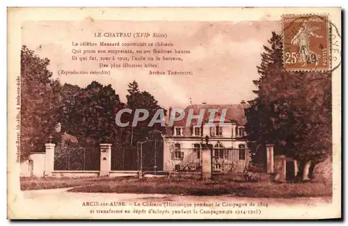 Arcis sur Aube - Le Chateau - Cartes postales