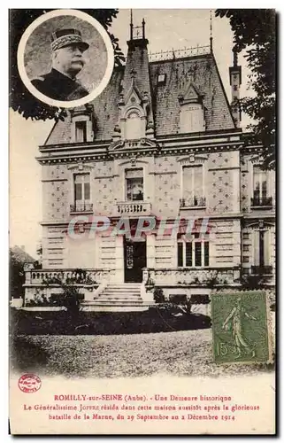 Romilly sur Seine - Une demeure historique General Joffre - Cartes postales