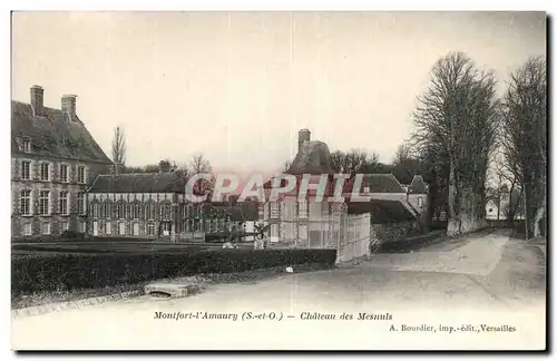 Montfort - L&#39Amaury - Chateau des Mesnuls - Ansichtskarte AK