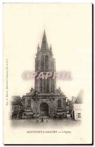 Montfort - L&#39Amaury - L&#39Eglise - Cartes postales