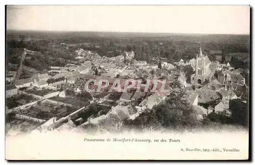 Montfort - L&#39Amaury - Panorama - Cartes postales