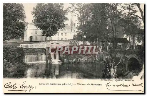 Vallee de Chevreuse - Chateau de Mauvieres - Ansichtskarte AK