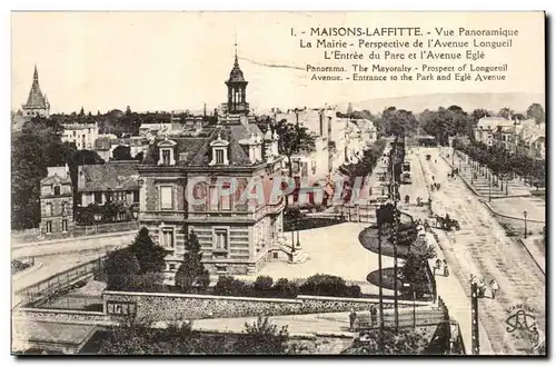 Maisons Laffitte - Vue Panoramique - Cartes postales