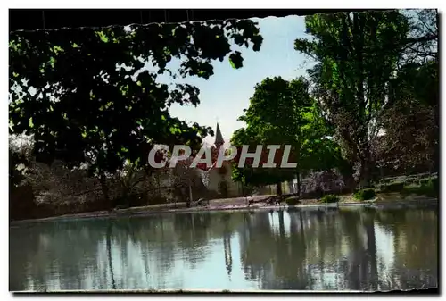 Le Vesinet - Le Lac de Croissy - Le Temple - Ansichtskarte AK