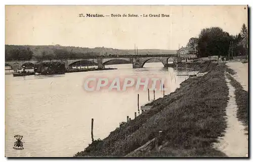 Meulan - Bords de Seine - Le Grand Bras - Cartes postales