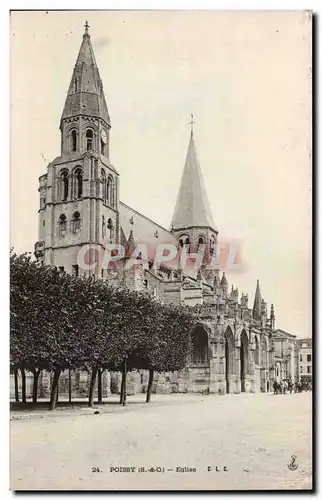 Poissy - Eglise - Cartes postales