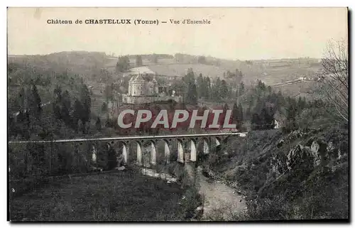 Chateau de Chastellux - Vue d&#39Ensemble - Cartes postales