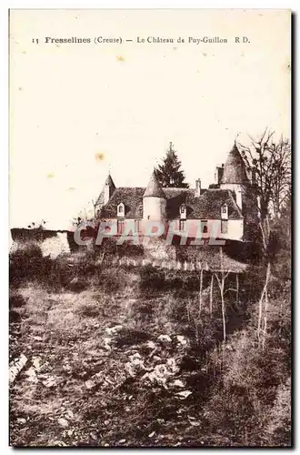 Fresseline - Le Chateau de Puy Guillon - Ansichtskarte AK