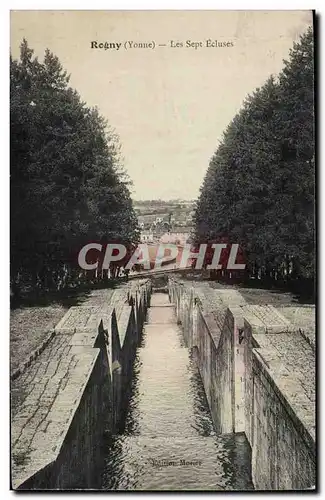 Rogny - Les Sept Ecluses - Cartes postales