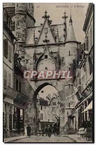 Auxerre - L'Horloge - Cartes postales