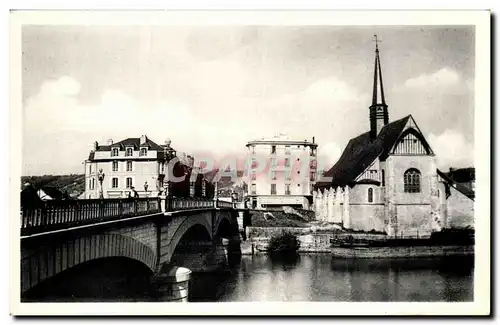 Sens - Le Pont et l&#39Eglise Saint Maurice - Ansichtskarte AK