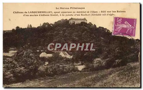 Chateau de Larochemillay - Le Morvan Pittoresque - Cartes postales