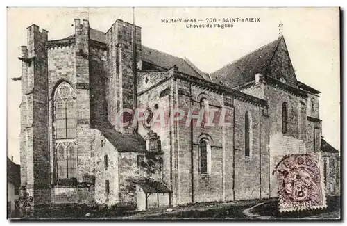 Saint Yrieix - Chevet de l&#39Eglise - Cartes postales