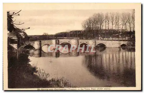 Saint Sarvin sur Gartempe - Le Vieux Pont - Cartes postales
